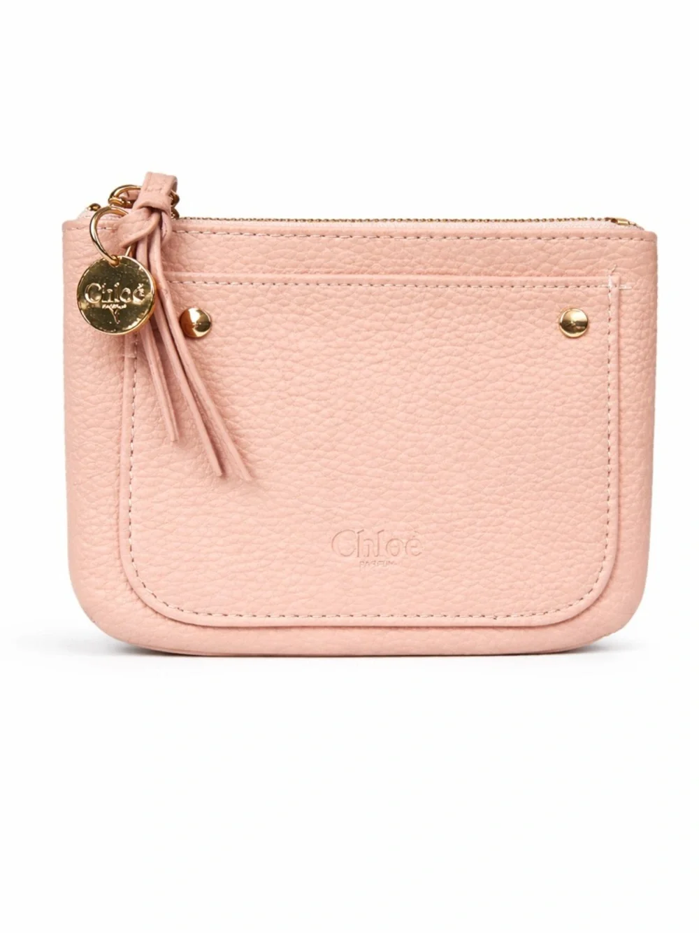 Chloé Parfums Blush Pink Pouch with Chloe Charm